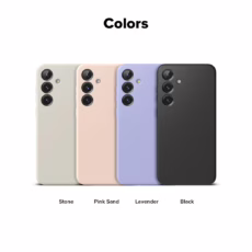 Ringke รุ่น Silicone Magnetic - เคส Galaxy S25 Plus - สี Black
