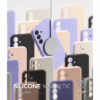 Ringke รุ่น Silicone Magnetic - เคส Galaxy S25 Plus - สี Black