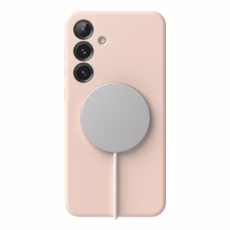 Ringke รุ่น Silicone Magnetic - เคส Galaxy S25 Plus - สี Pink Sand
