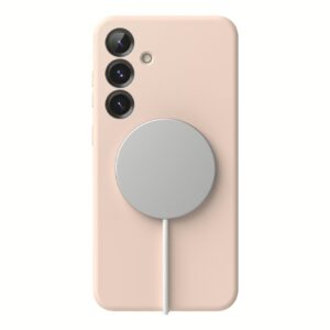 Ringke รุ่น Silicone Magnetic - เคส Galaxy S25 Plus - สี Pink Sand