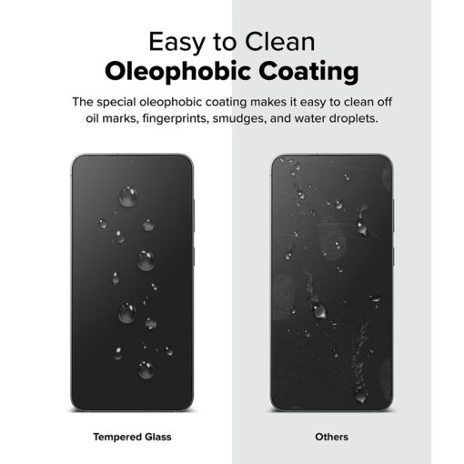Ringke รุ่น Easy Slide Tempered Glass - ฟิล์มกระจก Galaxy S25 Plus (ฟิล์ม 2 แผ่น พร้อมอุปกรณ์ติดตั้ง) - Image 11