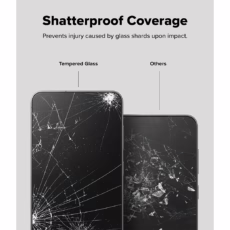Ringke รุ่น Easy Slide Tempered Glass - ฟิล์มกระจก Galaxy S25 Plus (ฟิล์ม 2 แผ่น พร้อมอุปกรณ์ติดตั้ง)