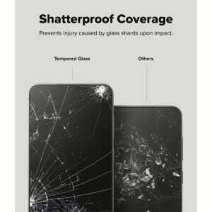 Ringke รุ่น Easy Slide Tempered Glass - ฟิล์มกระจก Galaxy S25 Plus (ฟิล์ม 2 แผ่น พร้อมอุปกรณ์ติดตั้ง)