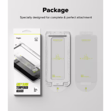 Ringke รุ่น Easy Slide Tempered Glass - ฟิล์มกระจก Galaxy S25 Plus (ฟิล์ม 2 แผ่น พร้อมอุปกรณ์ติดตั้ง)