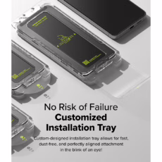 Ringke รุ่น Easy Slide Tempered Glass - ฟิล์มกระจก Galaxy S25 Plus (ฟิล์ม 2 แผ่น พร้อมอุปกรณ์ติดตั้ง)