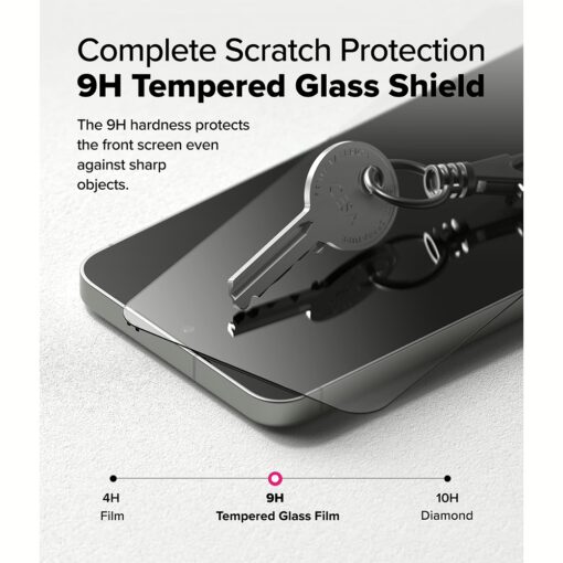 Ringke รุ่น Easy Slide Tempered Glass - ฟิล์มกระจก Galaxy S25 Plus (ฟิล์ม 2 แผ่น พร้อมอุปกรณ์ติดตั้ง) - Image 6