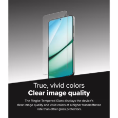 Ringke รุ่น Easy Slide Tempered Glass - ฟิล์มกระจก Galaxy S25 Plus (ฟิล์ม 2 แผ่น พร้อมอุปกรณ์ติดตั้ง)