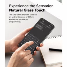Ringke รุ่น Easy Slide Tempered Glass - ฟิล์มกระจก Galaxy S25 Plus (ฟิล์ม 2 แผ่น พร้อมอุปกรณ์ติดตั้ง)
