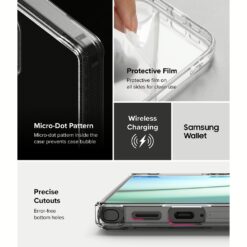 Ringke รุ่น Fusion - เคส Galaxy S25 Ultra - สี Clear