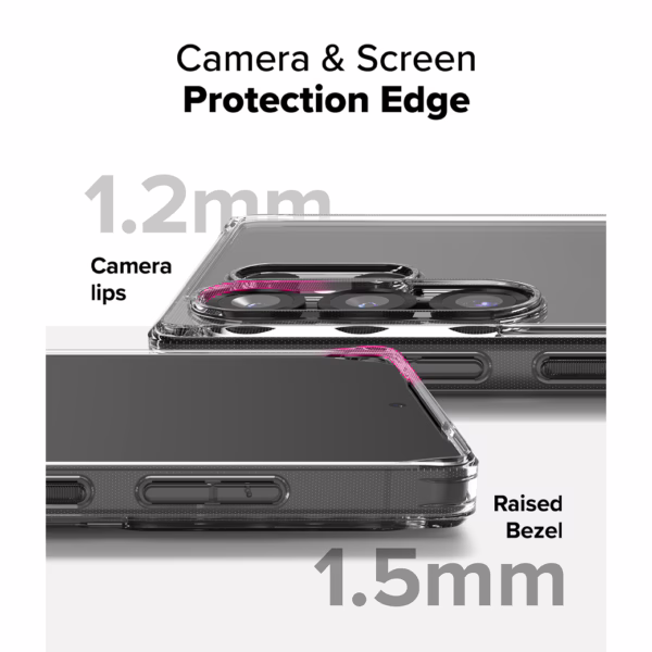 Ringke รุ่น Fusion - เคส Galaxy S25 Ultra - สี Clear