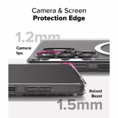 Ringke รุ่น Fusion Magnetic - เคส Galaxy S25 Ultra - สี Clear