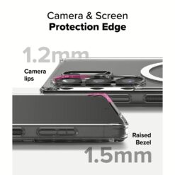 Ringke รุ่น Fusion Magnetic - เคส Galaxy S25 Ultra - สี Clear