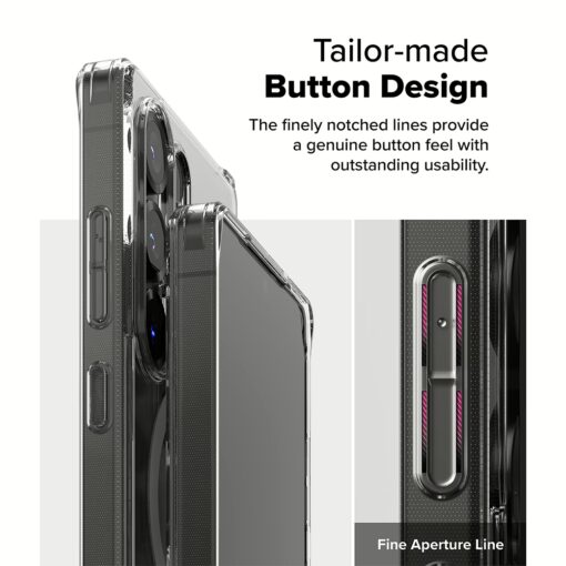 Ringke รุ่น Fusion Magnetic - เคส Galaxy S25 Ultra - สี Clear - Image 16