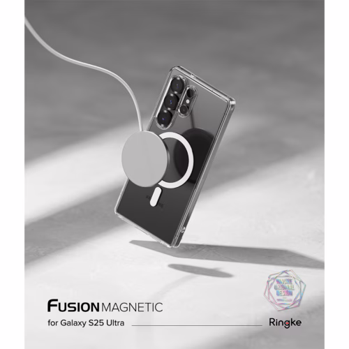 Ringke รุ่น Fusion Magnetic - เคส Galaxy S25 Ultra - สี Clear