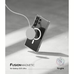 Ringke รุ่น Fusion Magnetic - เคส Galaxy S25 Ultra - สี Clear