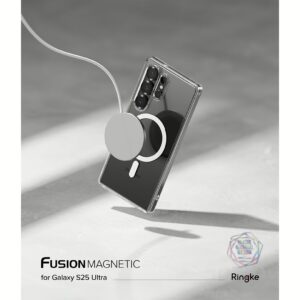 Ringke รุ่น Fusion Magnetic - เคส Galaxy S25 Ultra - สี Clear