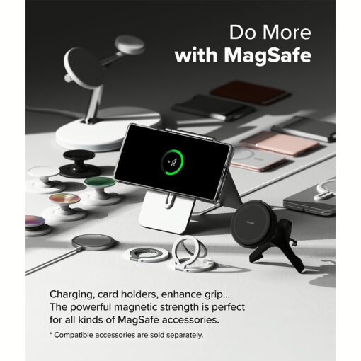 Ringke รุ่น Fusion Magnetic - เคส Galaxy S25 Ultra - สี Clear - Image 8