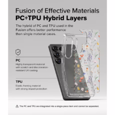 Ringke รุ่น Fusion Design - เคส Galaxy S25 Ultra - สี Dry Flowers