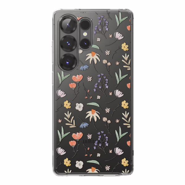 Ringke รุ่น Fusion Design - เคส Galaxy S25 Ultra - สี Dry Flowers