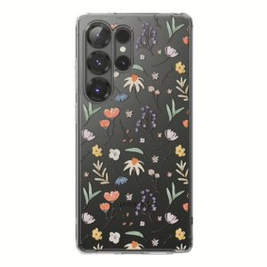 Ringke รุ่น Fusion Design - เคส Galaxy S25 Ultra - สี Dry Flowers