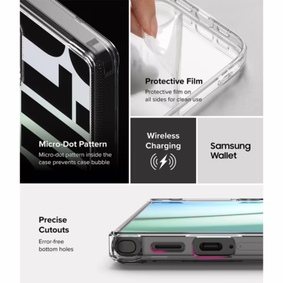 Ringke รุ่น Fusion Design - เคส Galaxy S25 Ultra - สี Seoul