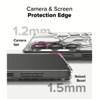Ringke รุ่น Fusion Design - เคส Galaxy S25 Ultra - สี Seoul Map White