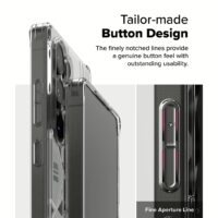 Ringke รุ่น Fusion Design - เคส Galaxy S25 Ultra - สี Seoul Map White