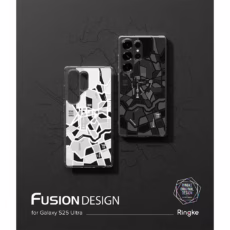 Ringke รุ่น Fusion Design - เคส Galaxy S25 Ultra - สี Seoul Map White