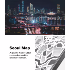 Ringke รุ่น Fusion Design - เคส Galaxy S25 Ultra - สี Seoul Map White