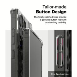 Ringke รุ่น Fusion Design - เคส Galaxy S25 Ultra - สี Seoul Map Black