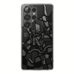 Ringke รุ่น Fusion Design - เคส Galaxy S25 Ultra - สี Seoul Map Black