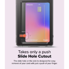 Ringke รุ่น Fusion Card - เคส Galaxy S25 Ultra - สี Clear