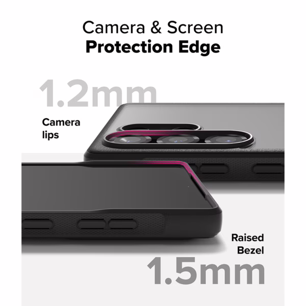 Ringke รุ่น Fusion Bold - เคส Galaxy S25 Ultra - สี Black