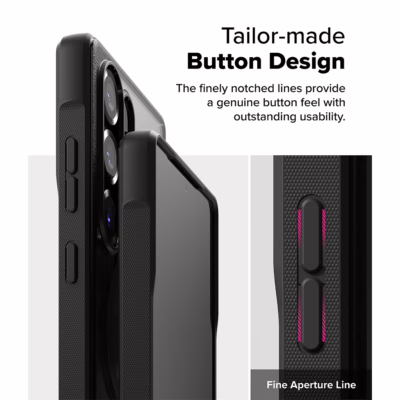 Ringke รุ่น Fusion Bold Magnetic - เคส Galaxy S25 Ultra - สี Black
