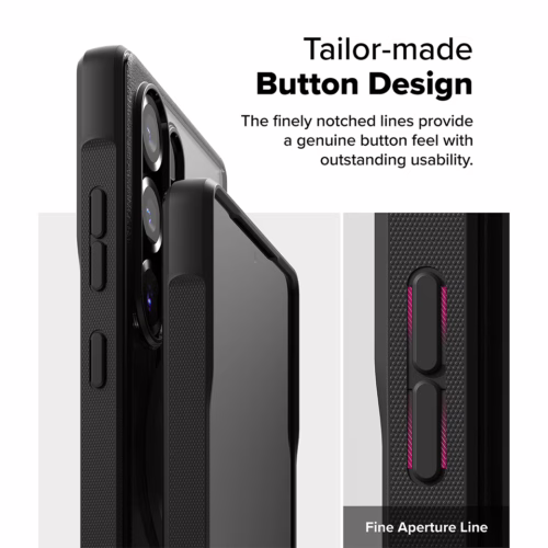 Ringke รุ่น Fusion Bold Magnetic - เคส Galaxy S25 Ultra - สี Black