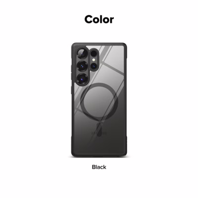 Ringke รุ่น Fusion Bold Magnetic - เคส Galaxy S25 Ultra - สี Black
