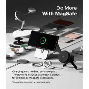 Ringke รุ่น Fusion Bold Magnetic - เคส Galaxy S25 Ultra - สี Black