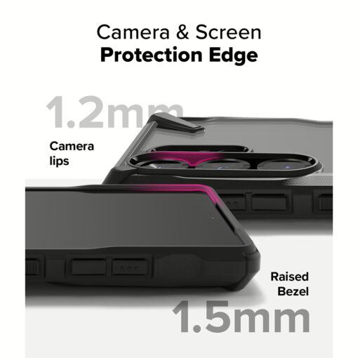 Ringke รุ่น Fusion X - เคส Galaxy S25 Ultra - สี Black - Image 11
