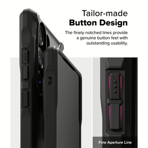 Ringke รุ่น Fusion X - เคส Galaxy S25 Ultra - สี Black - Image 14