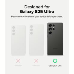 Ringke รุ่น Fusion X - เคส Galaxy S25 Ultra - สี Black