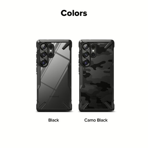 Ringke รุ่น Fusion X - เคส Galaxy S25 Ultra - สี Black - Image 17