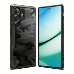 Ringke รุ่น Fusion X Design - เคส Galaxy S25 Ultra - สี Camo Black