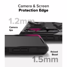 Ringke รุ่น Fusion X Design - เคส Galaxy S25 Ultra - สี Camo Black