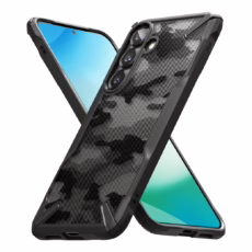 Ringke รุ่น Fusion X Design - เคส Galaxy S25 Ultra - สี Camo Black