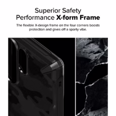 Ringke รุ่น Fusion X Design - เคส Galaxy S25 Ultra - สี Camo Black