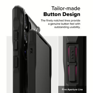 Ringke รุ่น Fusion X Magnetic - เคส Galaxy S25 Ultra - สี Black