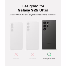 Ringke รุ่น Fusion X Magnetic - เคส Galaxy S25 Ultra - สี Black