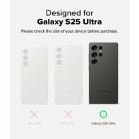 Ringke รุ่น Fusion X Magnetic - เคส Galaxy S25 Ultra - สี Black