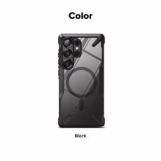Ringke รุ่น Fusion X Magnetic - เคส Galaxy S25 Ultra - สี Black