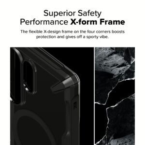 Ringke รุ่น Fusion X Magnetic - เคส Galaxy S25 Ultra - สี Black